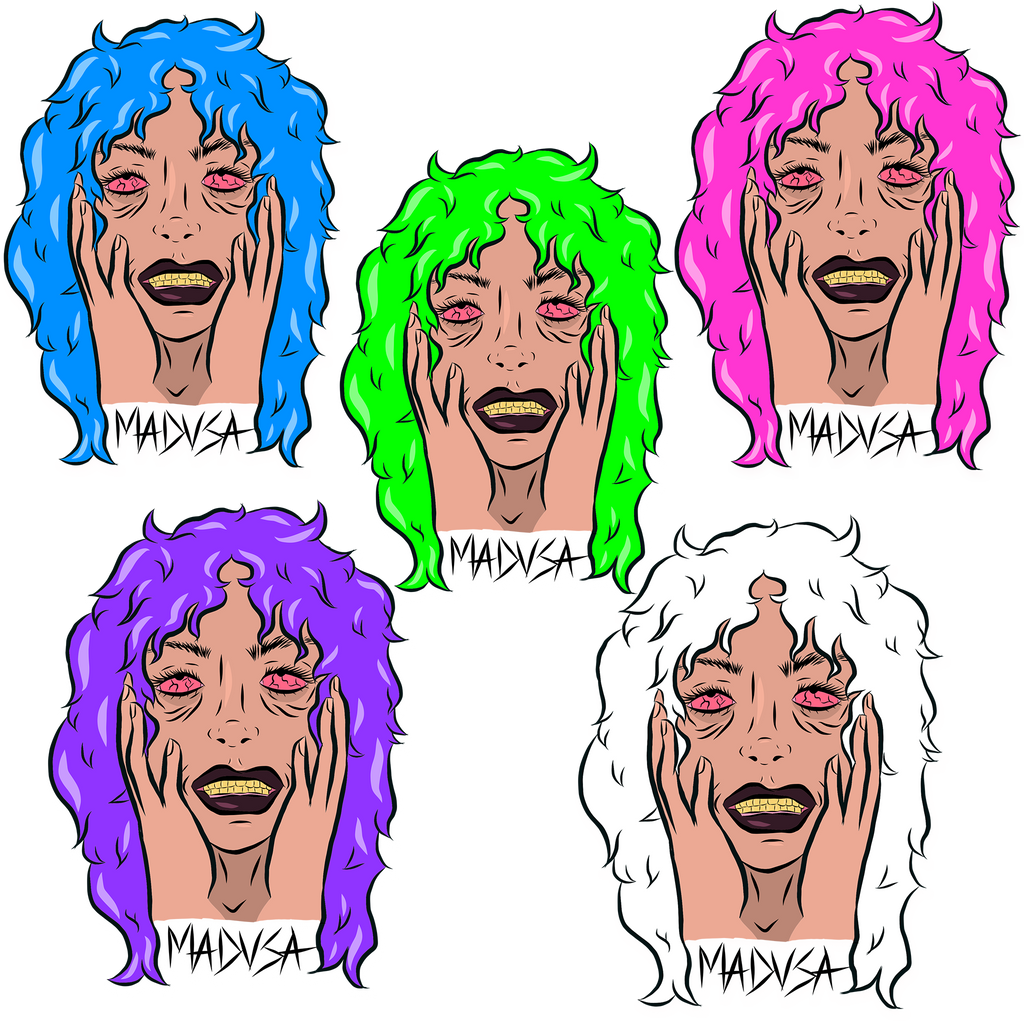 Mad Dusa Sticker