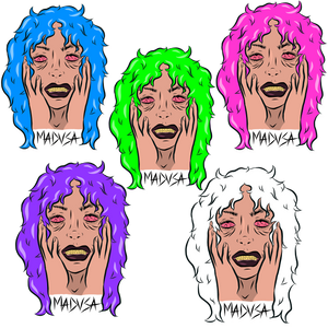 Mad Dusa Sticker